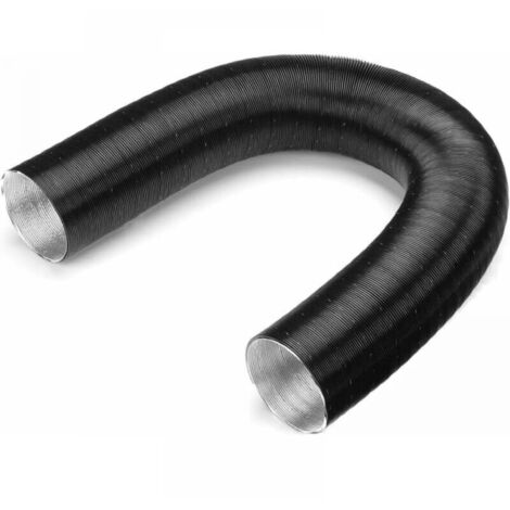 Lntyq – Tuyau d'échappement chauffage diesel 60 mm – Longueur extensible jusqu'à 100 cm – Matériau anti-choc et anti-corrosion