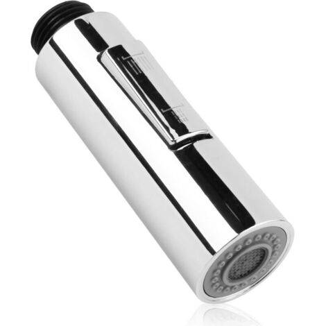 Lntyq Embout Robinet Cuisine Douchette, Adaptateur Robinet Cuisine, 2 Modes de Robinet Pulvérisateur Extractible, Économiseur d'Eau, Installation Facile