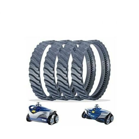 Chaînes de rechange noires pour pneus de robot nettoyeur de piscine, roue R0526100, compatibles avec Zodiac Baracuda MX6/MX8 (1/5)