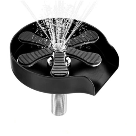 Nettoyant pour vitres d'évier, nettoyant pour vitres d'évier, nettoyant pour vitres d'évier de bar, brosse à verre, acier inoxydable, bouteille de nettoyage, accessoires d'évier de cuisine, nettoyant (1/5)