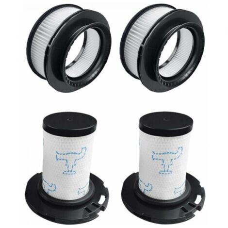 4 kits de filtres pour aspirateurs Rowenta – (filtre de remplacement après moteur ZR009008 et filtre séparateur en mousse ZR009007) (1/5)