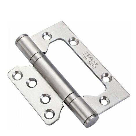 Charnière de porte robuste en 2 pièces, charnières en acier inoxydable, charnière de porte à roulement à billes, charnière de portail extérieure pour portes d'entrée (1/5)