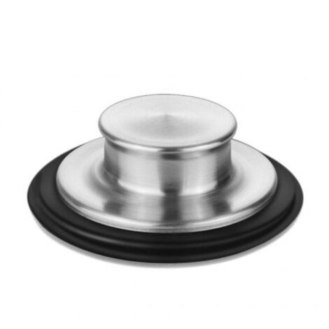 Bouchon d'évier de cuisine en acier inoxydable, bord large, diamètre 85 mm (3,35 pouces) (lot de 3) (1/3)