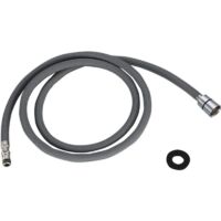 Tuyau de robinet, tuyau de rechange pour robinet de lavabo, robinet de baignoire, fixation de tuyau d'évier de cuisine 150 cm