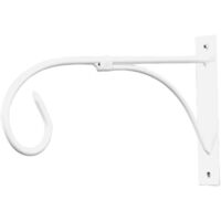 Supports de suspension robustes pour plantes en pot, en fer forgé, avec motif d'oiseau. Suspension murale décorative en fer blanc pour plantes.