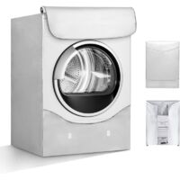 Housse de Protection Imperméable pour Machine à Laver et Sèche-Linge, Anti-Poussière et Anti-Vieillissement