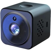 Mini caméra WiFi HD, interphone Double Voix, Vision Nocturne à Distance, caméras de sécurité DV, enregistreur Audio, caméra d'attraction magnétique