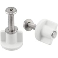 Vis de charnière de siège de toilette, vis de couvercle de toilette antidérapantes antirouille, adaptées aux couvercles de toilette