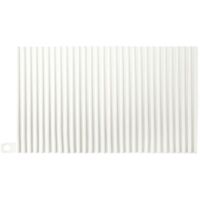 Planche à Laver Antidérapante Souple Washboard Compact Pour Linge Pour Voyage Et Usage Domestique Nettoyage -vêtements Et Chaussettes, blanc