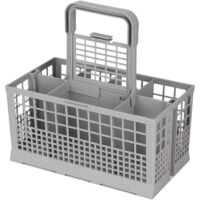 Lntyq Panier à Couverts Universel Universel, avec Panier à Couverts à 8 Compartiments, Lave-Vaisselle Polyvalent Ferme pour Lave-Vaisselle Polyvalents