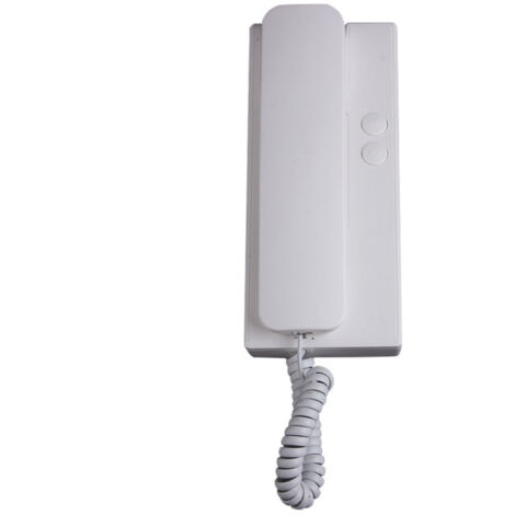 RHAFAYRE Interphone Universel d'intérieur Interphone d'immeuble non visuel Extension téléphonique 2 lignes