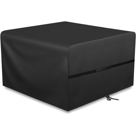 Housse Salon de Jardin, Table Jardin Bâche, Patio Terrasse Couverture De Protection, Imperméables Oxford Housse de Meubles 125 x 125 x 74 cm (1/5)