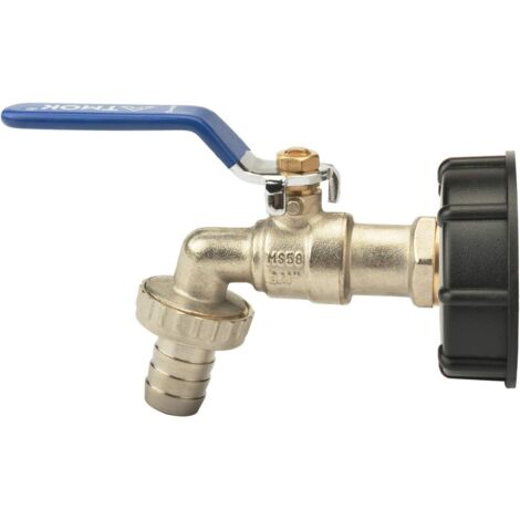 Adaptateur de Robinet de réservoir IBC Connecteur é Filetage 3/4 Pouces Piéces (1/5)