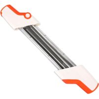 Oc-Pro – Affûteuse de chaîne 2-en-1 pour tronçonneuse Stihl – Affûtage simultané des dents et jauges – Angle de 30° pour coupe nette – Lime 4,8mm