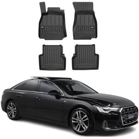 OMAC Tapis de Sol Caoutchouc Compatible avec Audi A6 Berline Avant Allroad 2018-23 Premium (1/5)