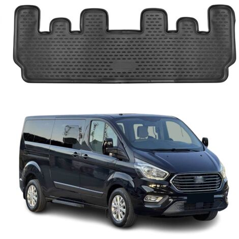 OMAC Tapis de Sol pour Ford Transit Custom Titanium 2018-2022 2ème Place Noir