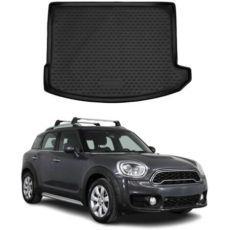 OMAC Tapis De Coffre Compatible avec Mini Countryman F60 2016-2024 en Caoutchouc Noir