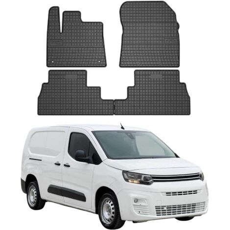 OMAC Tapis de Sol Compatible avec Toyota Proace Verso / Proace City Verso 2018-2025 Caoutchouc Noir 4Pcs (1/5)