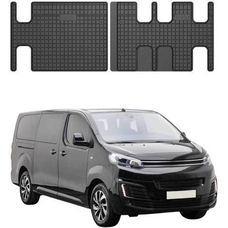 OMAC Tapis de Sol pour Citroen Jumpy 2016-2025 en Caoutchouc TPE Noir