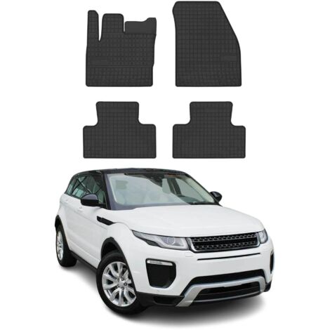 OMAC Tapis de Sol Compatible avec Land Rover Range Rover Evoque 2011-2018 Caoutchouc Noir