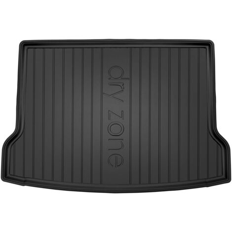 Tapis de coffre pour Mercedes-Benz GLA X156 2013-19 avec niche latérale TPE Noir