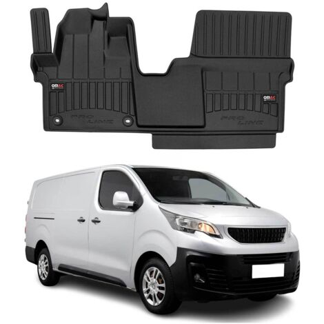 Tapis de Sol Compatible avec Peugeot Expert 2016-2022 Caoutchouc TPE Noir