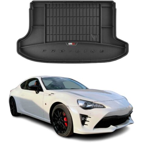 OMAC Tapis de Coffre Voiture Compatible avec Toyota GT86 2012 à 2020, Antidérapant Imperméable, 3D Premium TPE, Noir (1/5)