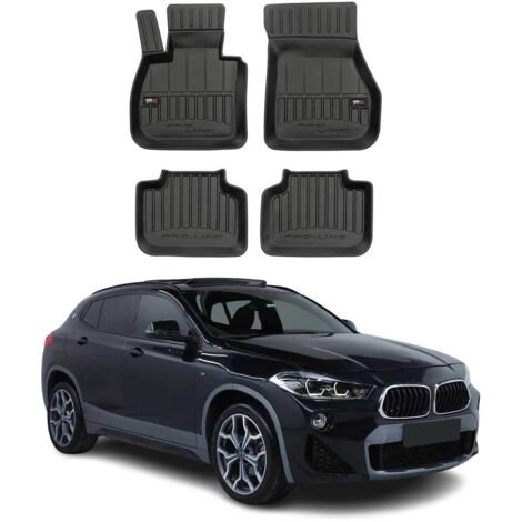 OMAC Tapis de Sol Caoutchouc Compatible avec BMW X2 F39 2018-2023 Noir Premium (1/5)