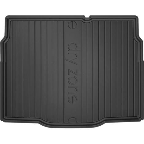 Tapis de coffre pour Citroën e-C4 2020-2025 Inférieur TPE Antidérapant Noir 1Pc