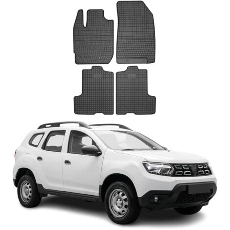 OMAC Tapis de Sol Compatible avec Dacia Duster 2017-2024 TPE Noir 4 pcs