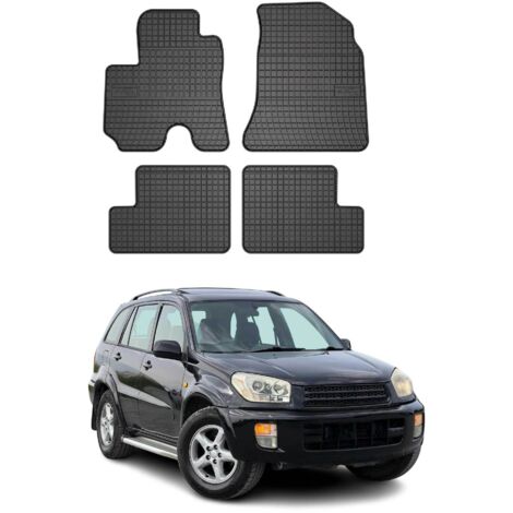 OMAC Tapis de Sol Compatible avec Toyota RAV4 2000-2005 Caoutchouc Noir