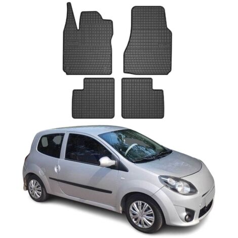OMAC Tapis de Sol Compatible avec Renault Twingo 2007-2014 Caoutchouc Noir (1/5)