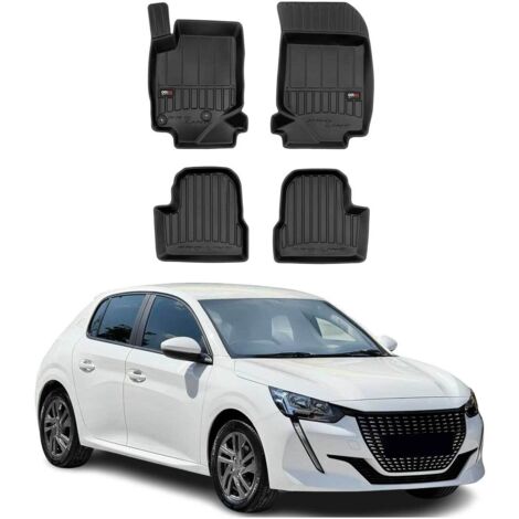 OMAC Tapis de Sol Compatible avec Peugeot 208 2019-2022 TPE Noir (1/5)