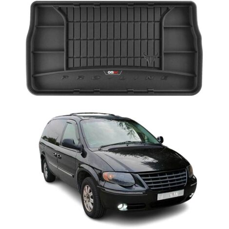 3D Tapis de Coffre Compatible avec Chrysler Town & Country 2005-2015 OMAC Premium Noir (1/5)