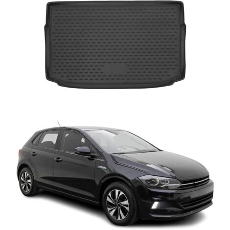 OMAC Tapis de Coffre pour VW Polo 2018-2021 sur Mesure en Caoutchouc (1/5)