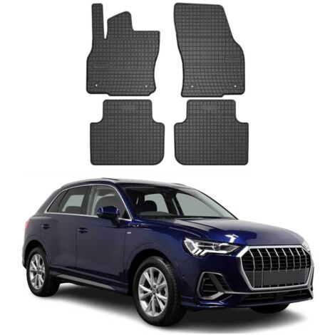 OMAC Tapis de Sol pour Audi Q3 / Q3 Sportback 2018-2025 Noir en Caoutchouc (1/5)