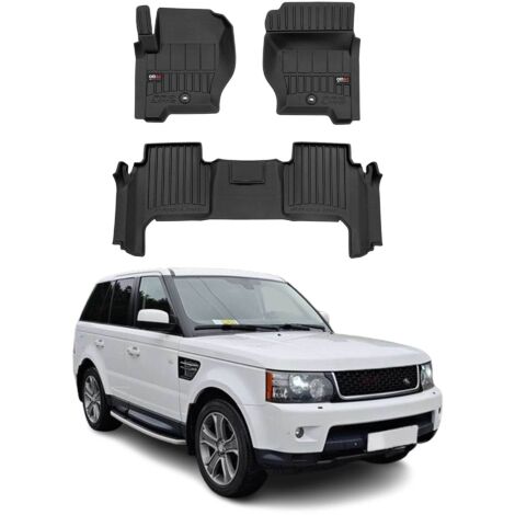 OMAC Tapis de Sol en Caoutchouc Compatible avec Range Rover Sport 2005-2013 Noir Premium (1/5)