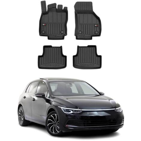 OMAC Tapis de Sol Compatible avec VW Golf 2019-2022 Caoutchouc TPE Noir (1/5)