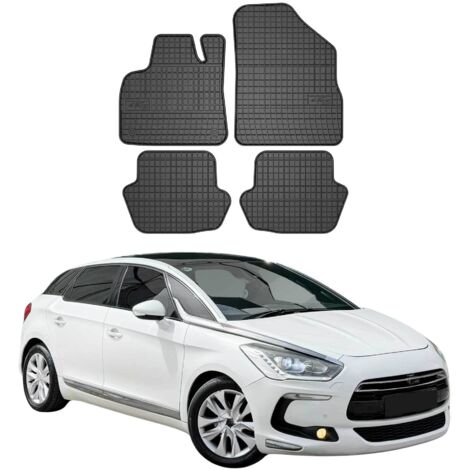 OMAC Tapis de Sol Compatible avec Citroen DS5 2011-2015 Caoutchouc Noir (1/5)