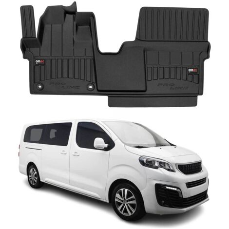 OMAC Tapis de Sol Compatible avec Peugeot Traveller 2016-2022 TPE Noir (1/5)