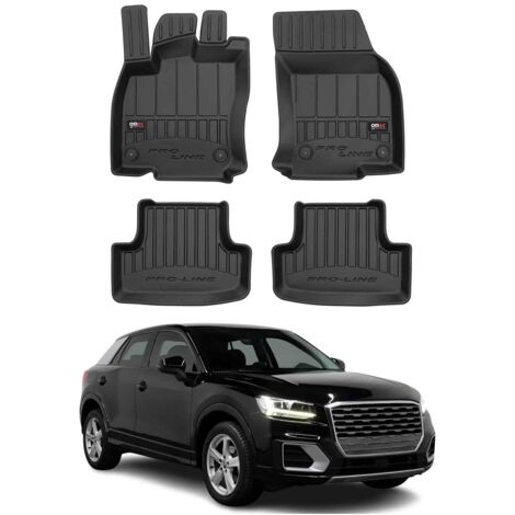 OMAC Tapis de Sol Caoutchouc pour Audi Q2 2017-2025 Noir Premium (1/5)