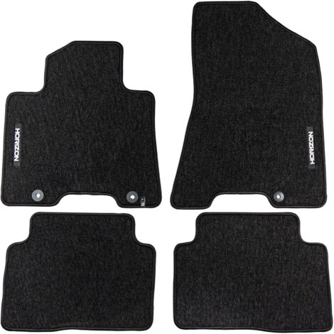 Tapis de Sol de Voiture pour Kia Sportage IV 2015-2021 Velours Durable Noir 4Pcs
