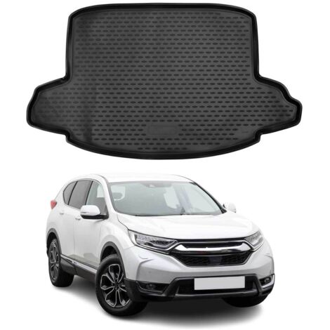 Tapis de Coffre pour Honda CR-V 2016-2022 TPE Noir (1/5)