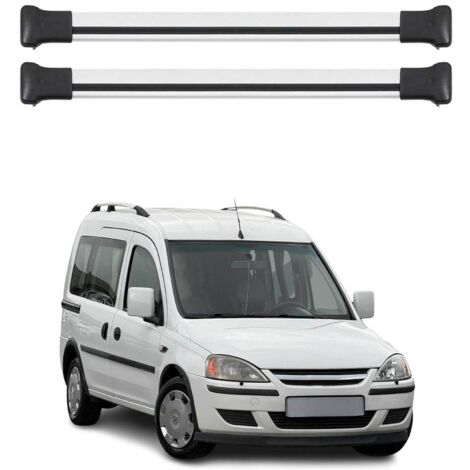 OMAC Barres de toit en aluminium pour VW Amarok I 2010-2020 – TÜV / DIN 75302:2019 – Charge max 75 kg – 2 barres Noir (1/4)