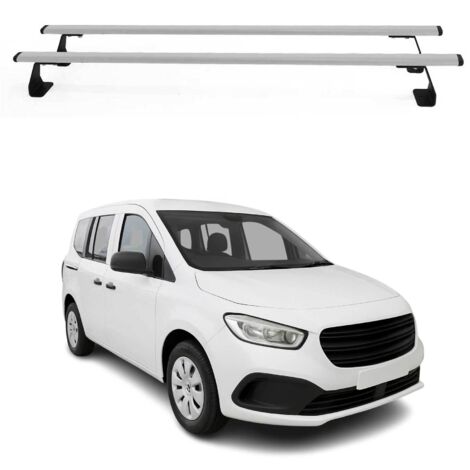 OMAC Barres de toit Heavy Duty compatibles avec Mercedes Citan W420 2021-2026 – 2 barres – Acier Argent (1/4)