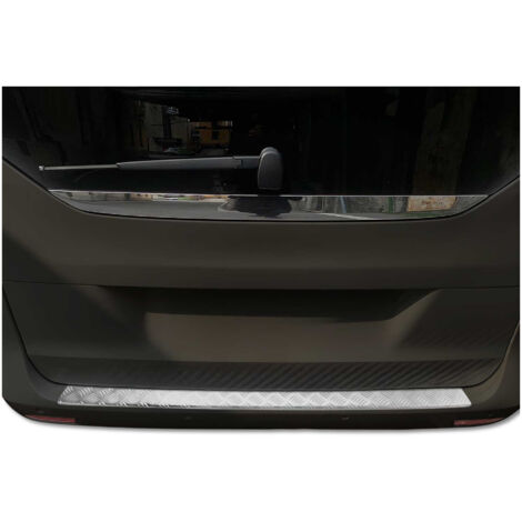Protection Seuil de Pare-Chocs Arriére Compatible avec Mercedes Vito W447 2014-2024 Alu (1/5)