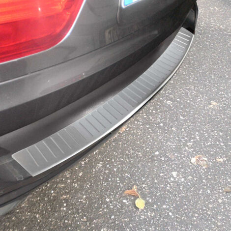 Protection seuil de Pare-Chocs arriére pour BMW X5 E70 2006-2013 Brossé INOX