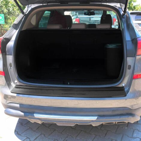 Protection Seuil de Pare-chocs Arriére pour Hyundai Tucson 2018-2020 acrylique Brillant (1/5)