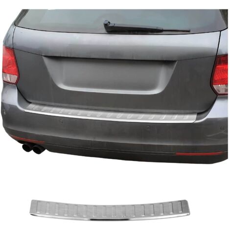 Protection de seuil de Chargement Compatible avec Pare-Chocs VW Golf mk7 Variant 2013-2020