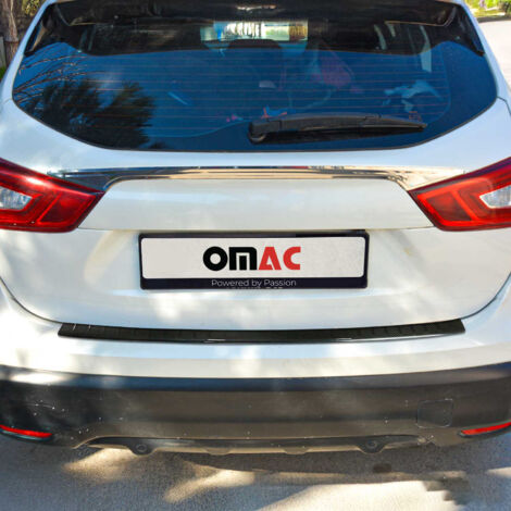 OMAC Protection Seuil de Pare-Chocs Arriére Compatible avec Nissan Qashqai 2014-2017 en CF